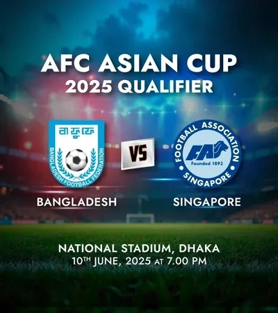 Bangladesh vs Singapore – AFC Asian Cup 2027 Qualifier