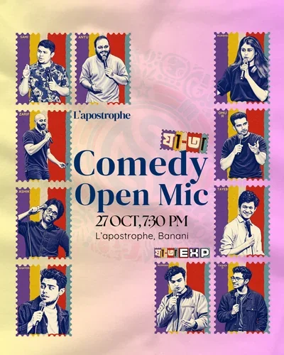 27 Oct Jaataa Comedy Open Mic at LAP