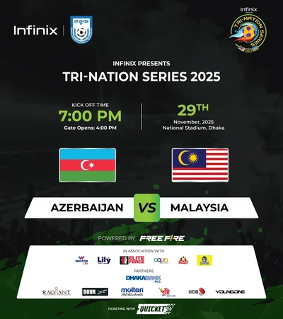 Infinix Presents Tri-Nation Series 2025 Azerbaijan vs Malaysia