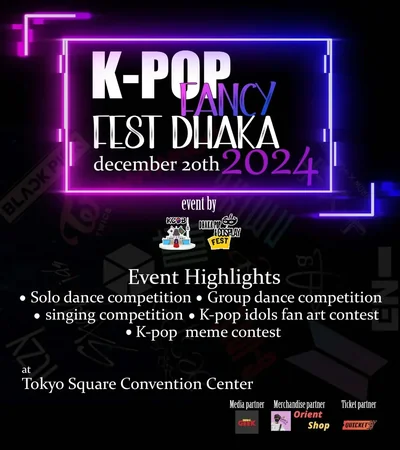 K-Pop Fancy Fest Dhaka 2024